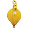 Wire rope snatch block for building and Public works (winding ratio 22)