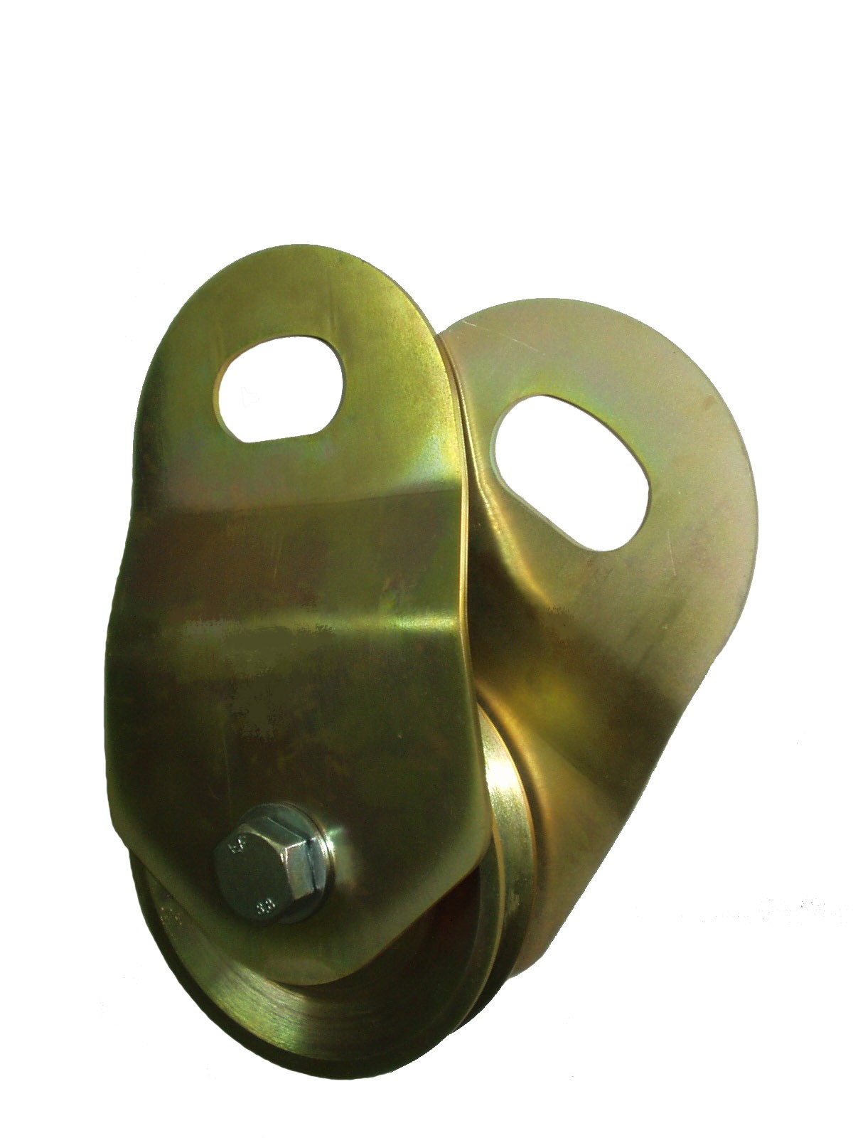 Scissor type snatch pulley