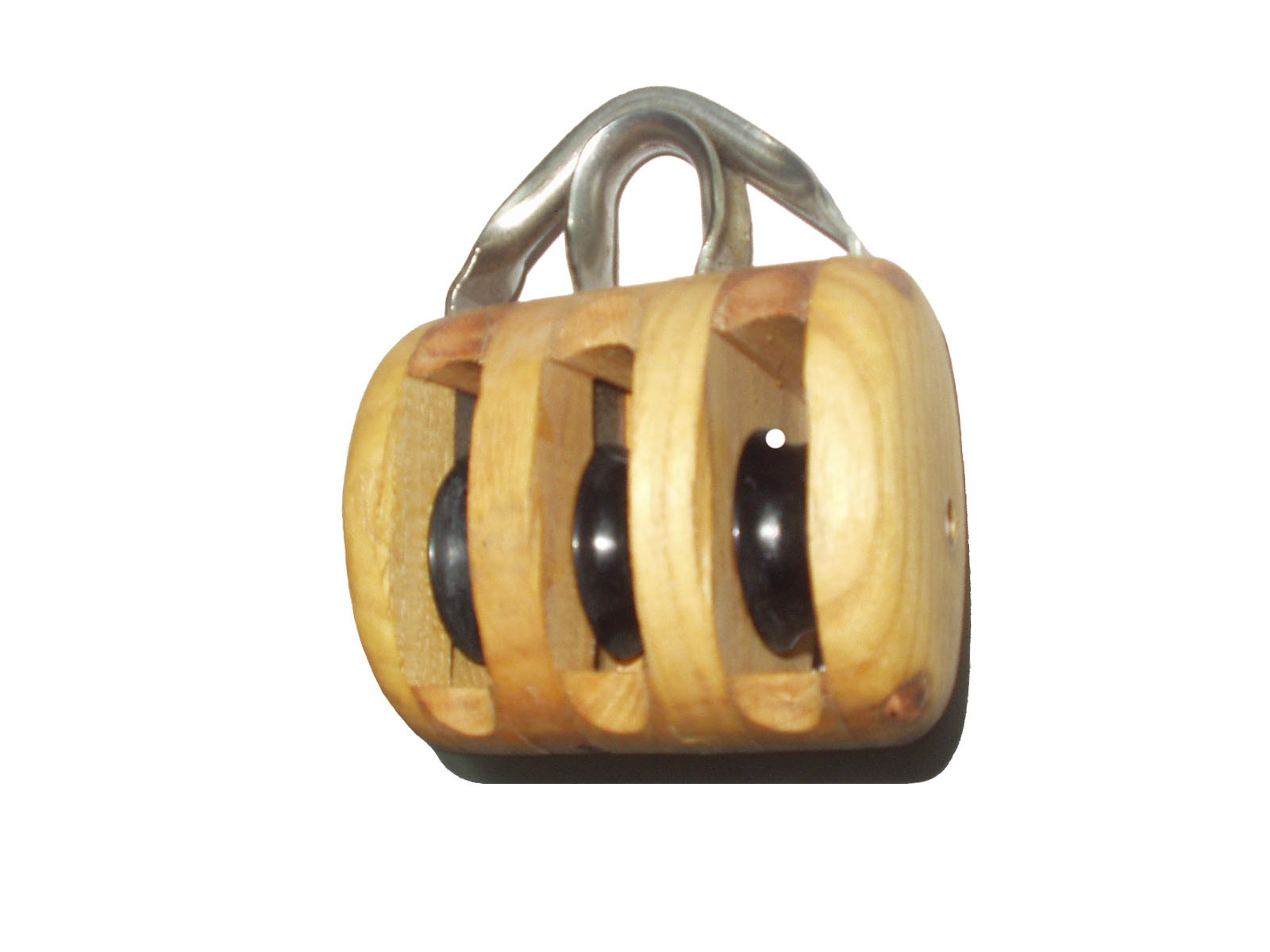 Poulie triple à anse