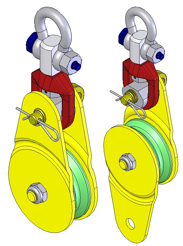 AJPM snatch block for traction