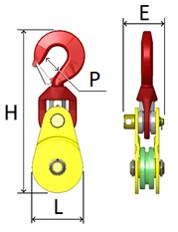 AJPM snatch block for traction