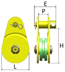 AJPM snatch block for traction