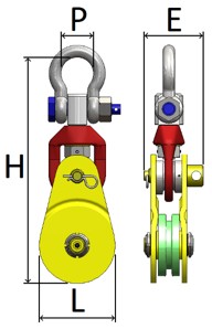 AJPM snatch block for traction