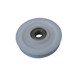 Nylon sheave with roller bearings