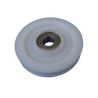 Nylon sheave with roller bearings